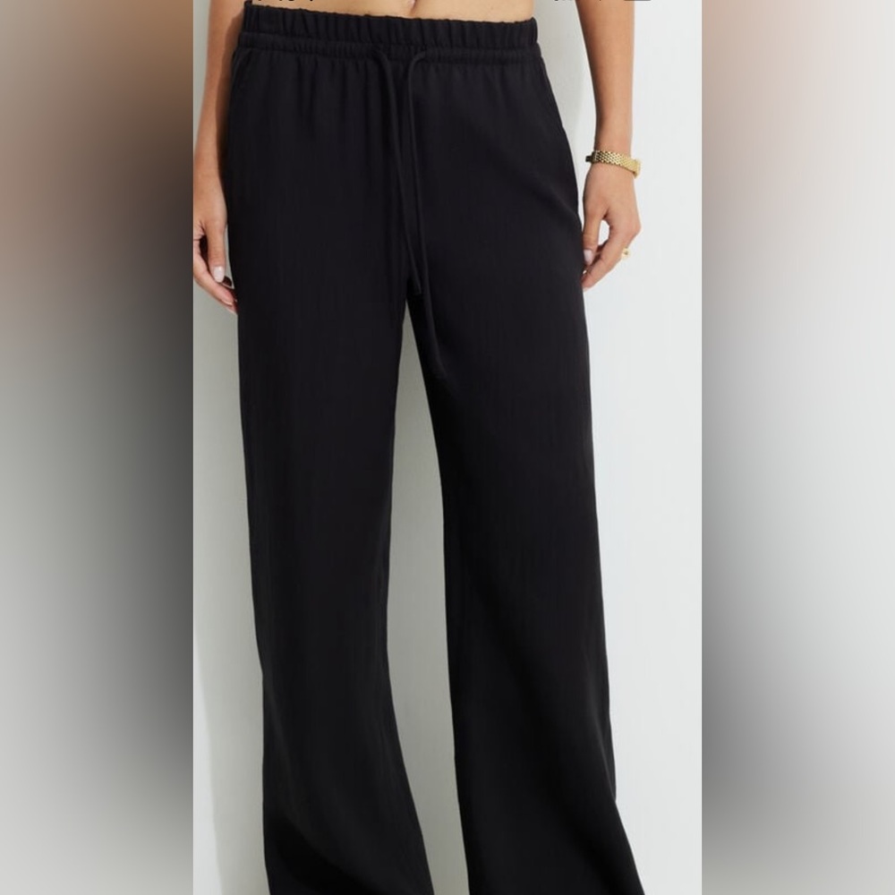 Dynamite Black Wide Leg Pants